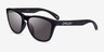 Oakley OO9245 Frogskins Tm Matte Black PlasticSunglass Frames from EyeBuyDirect, Angle View