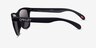Oakley OO9245 Frogskins Tm Matte Black PlasticSunglass Frames from EyeBuyDirect, Side View