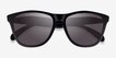 Oakley OO9245 Frogskins Tm Matte Black PlasticSunglass Frames from EyeBuyDirect, Closed View