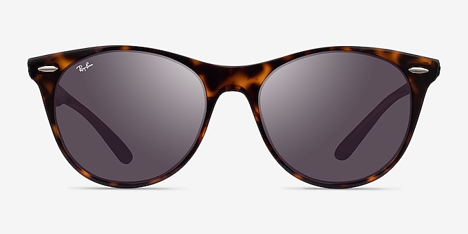 Ray-Ban RB2185 Tortoise On Transparent Brown Acetate Sunglass Frames