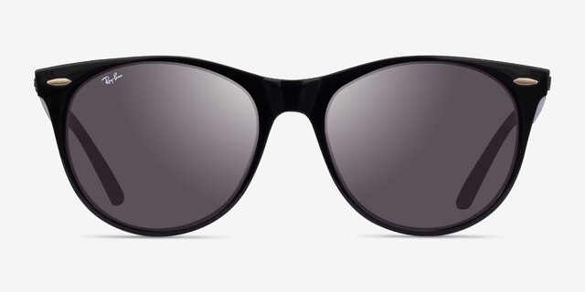 Ray-Ban RB2185 Black AcetateSunglass Frames from EyeBuyDirect, Front View