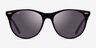 Ray-Ban RB2185 Black AcetateSunglass Frames from EyeBuyDirect, Front View
