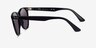 Ray-Ban RB2185 Black AcetateSunglass Frames from EyeBuyDirect, Side View