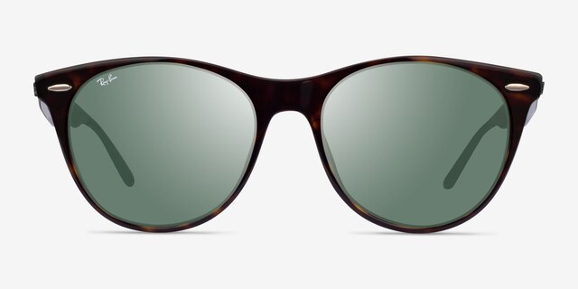 Ray-Ban RB2185 Tortoise AcetateSunglass Frames from EyeBuyDirect, Front View