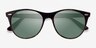 Ray-Ban RB2185 Tortoise AcetateSunglass Frames from EyeBuyDirect, Closed View
