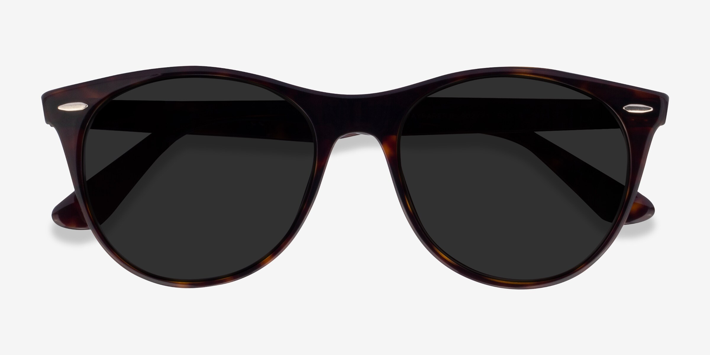 Ray-Ban RB2185 - Round Black Frame Prescription Sunglasses