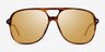 Ray-Ban RB2198 Bill Striped Tortoise AcétateSoleil de Lunette de vue d'EyeBuyDirect, Vue de Face