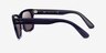 Ray-Ban RB2283 Striped Blue AcetateSunglass Frames from EyeBuyDirect, Side View