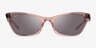 Ray-Ban RB2299 Transparent Pink AcetateSunglass Frames from EyeBuyDirect, Front View