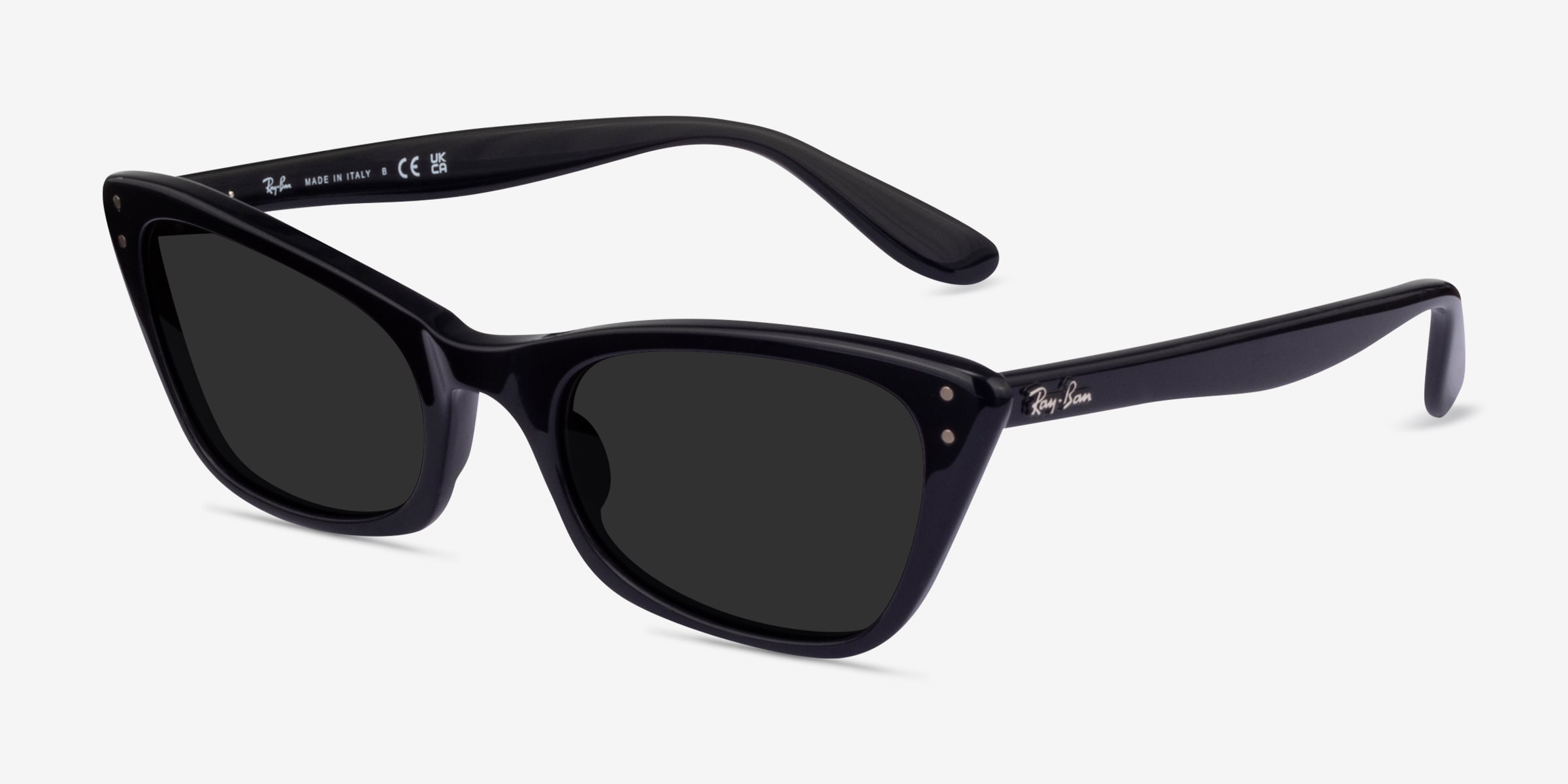 Ray-Ban RB2299 - Cat Eye Black Frame Sunglasses For Women  display picture 2