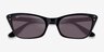 Ray-Ban RB2299 Black AcetateSunglass Frames from EyeBuyDirect, Closed View