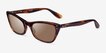 Ray-Ban RB2299 Striped Tortoise AcetateSunglass Frames from EyeBuyDirect, Angle View