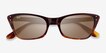 Ray-Ban RB2299 Striped Tortoise AcetateSunglass Frames from EyeBuyDirect, Closed View