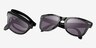 Ray-Ban RB4105 Black PlasticSunglass Frames from EyeBuyDirect, Side View
