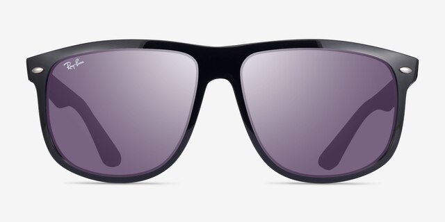 Ray-Ban RB4147 Black PlasticSunglass Frames from EyeBuyDirect, Front View