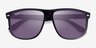 Ray-Ban RB4147 Black PlasticSunglass Frames from EyeBuyDirect, Closed View