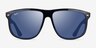 Ray-Ban RB4147 Satin Black PlasticSunglass Frames from EyeBuyDirect, Front View