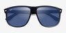 Ray-Ban RB4147 Satin Black PlasticSunglass Frames from EyeBuyDirect, Closed View