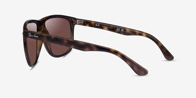Ray-Ban RB4147 Light Tortoise PlasticSunglass Frames from EyeBuyDirect, Side View