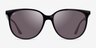 Ray-Ban RB4378 Black PlasticSunglass Frames from EyeBuyDirect, Front View