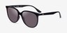 Ray-Ban RB4378 Black PlasticSunglass Frames from EyeBuyDirect, Angle View