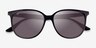 Ray-Ban RB4378 Black PlasticSunglass Frames from EyeBuyDirect, Closed View
