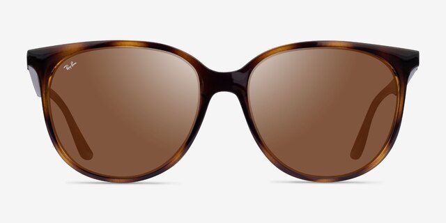 Ray-Ban RB4378 Tortoise PlasticSunglass Frames from EyeBuyDirect, Front View