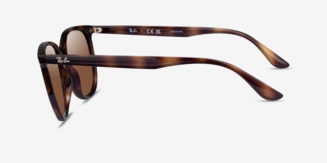 Ray-Ban RB4378 Tortoise PlasticSunglass Frames from EyeBuyDirect, Side View