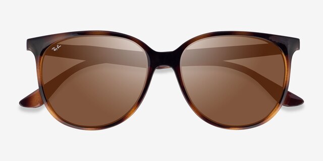 Ray-Ban RB4378 Tortoise PlasticSunglass Frames from EyeBuyDirect, Closed View