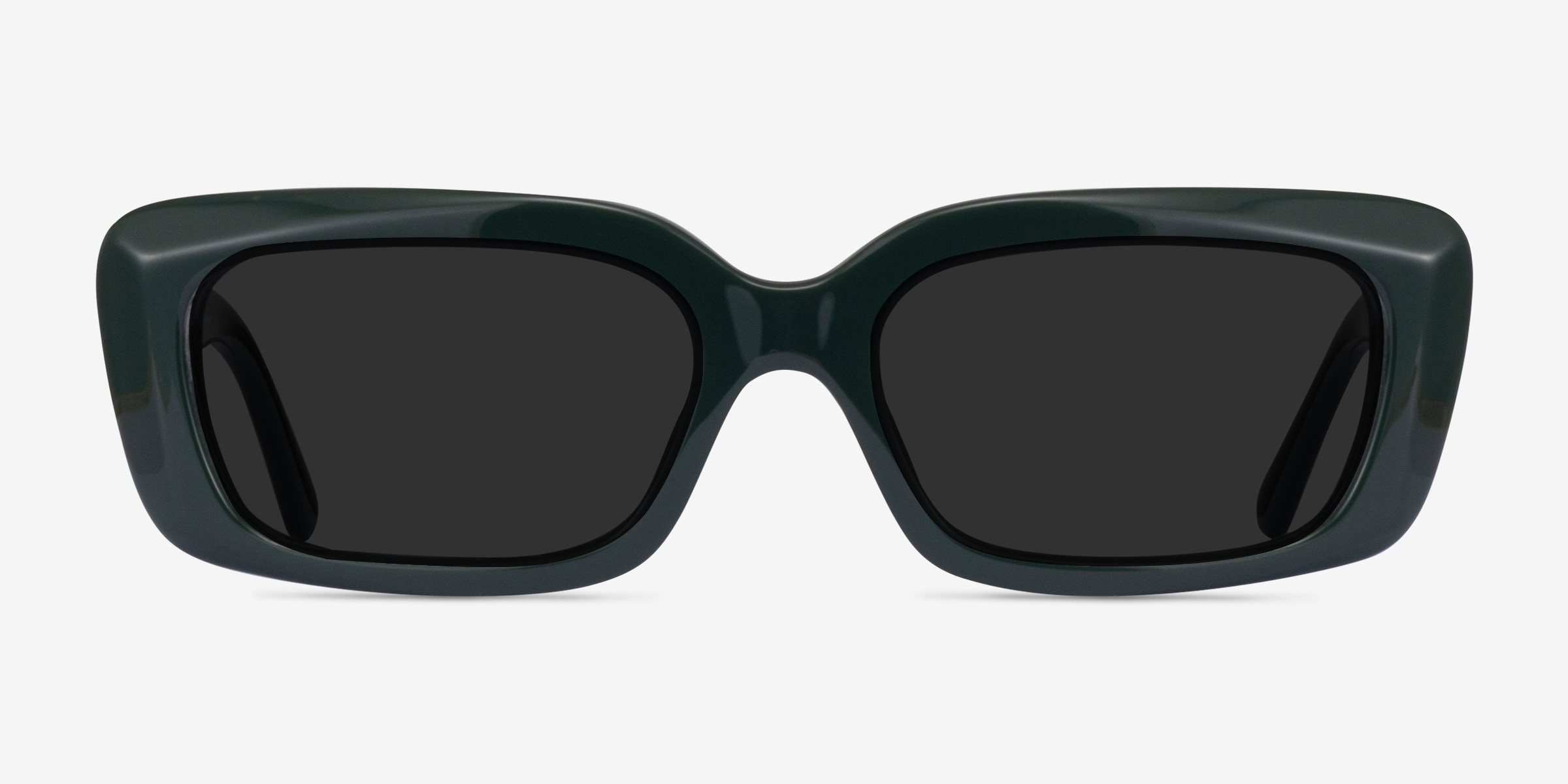 Vogue Eyewear VO5440S - Rectangle Dark Green Frame