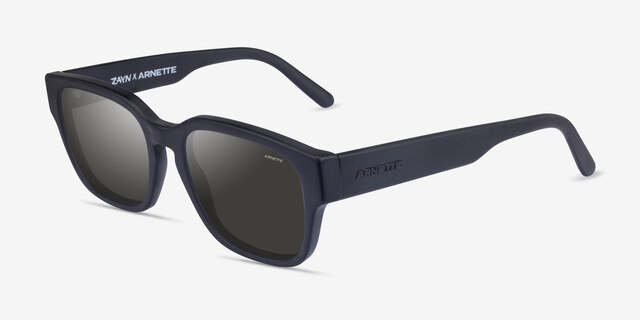 ARNETTE AN4294 Type Z Matte Black AcetateSunglass Frames from EyeBuyDirect, Angle View