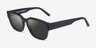 ARNETTE AN4294 Type Z Matte Black AcetateSunglass Frames from EyeBuyDirect, Angle View