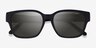 ARNETTE AN4294 Type Z Matte Black AcetateSunglass Frames from EyeBuyDirect, Closed View