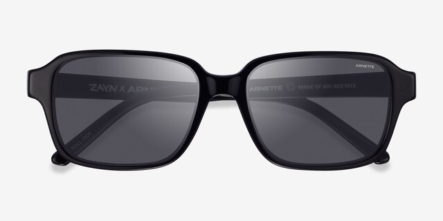 ARNETTE AN4303 POLL-OCK Black AcetateSunglass Frames from EyeBuyDirect, Closed View