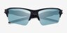 Oakley OO9188 Flak 2.0 Matte Black PlasticSunglass Frames from EyeBuyDirect, Closed View