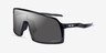 Oakley Sutro Shinny Black PlasticSunglass Frames from EyeBuyDirect, Angle View