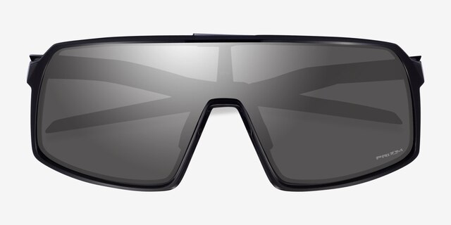 Oakley Sutro Shinny Black PlasticSunglass Frames from EyeBuyDirect, Closed View