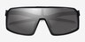 Oakley Sutro Shinny Black PlasticSunglass Frames from EyeBuyDirect, Closed View