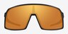 Oakley Sutro Matte Carbon PlasticSunglass Frames from EyeBuyDirect, Front View