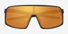 Oakley Sutro Matte Carbon PlasticSunglass Frames from EyeBuyDirect, Closed View