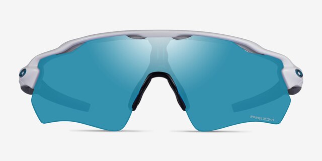 Oakley Radar Ev Matte Gray Smoke PlasticSunglass Frames from EyeBuyDirect, Front View