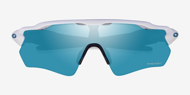 Oakley Radar Ev Matte Gray Smoke PlasticSunglass Frames from EyeBuyDirect, Closed View