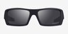 Oakley Gascan Polished Black PlasticSunglass Frames from EyeBuyDirect, Front View