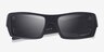 Oakley Gascan Polished Black PlasticSunglass Frames from EyeBuyDirect, Closed View