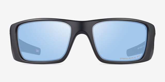 Oakley Fuel Cell Matte Black PlasticSunglass Frames from EyeBuyDirect, Front View