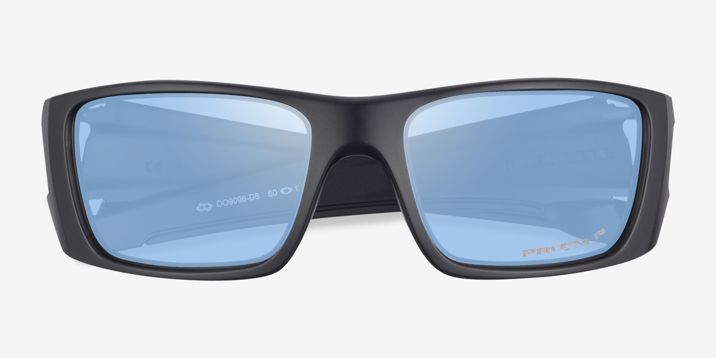 Oakley Fuel Cell - Rectangle Matte Black Frame Sunglasses For Men