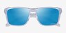 Oakley Sylas Crystal PlasticSunglass Frames from EyeBuyDirect, Closed View