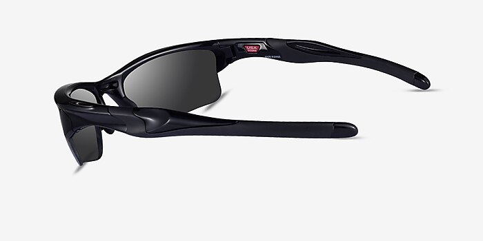 Oakley Half Jacket 2.0 Shinny Black Plastic Sunglass Frames from EyeBuyDirect