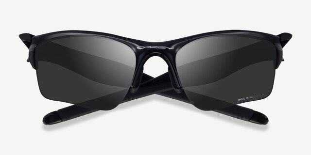 Oakley OO9154 Half Jacket 2.0 Shinny Black PlasticSunglass Frames from EyeBuyDirect, Closed View