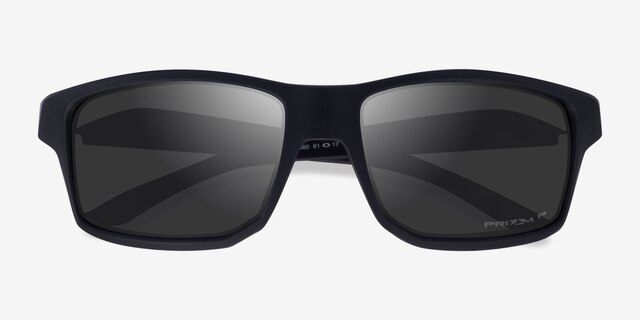 Oakley Gibston Matte Gray Smoke PlastiqueSoleil de Lunette de vue d'EyeBuyDirect, Vue Rapprochée